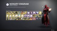 Nonary Engram rewards in Destiny 2 (Image via Bungie)